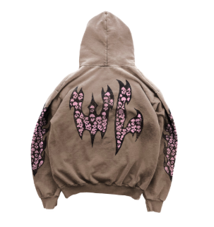 Catacombs Hoodie - Faded Trendy Brown