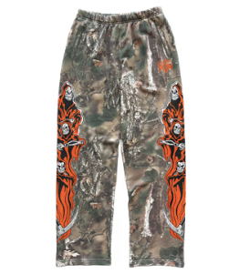 Three Reapers Fleece Sweatpants - Faded Hunting Camo