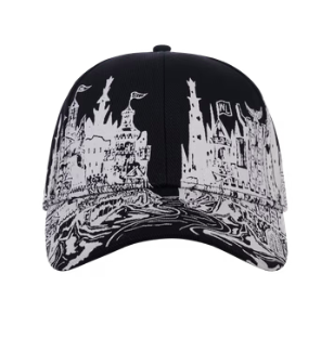 Kingdom Castle Hat - Black