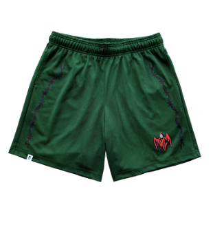 Bat Reaper Mesh Shorts - Green