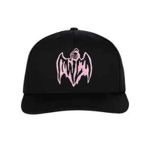 Bat Reaper Hat - Pink/Black