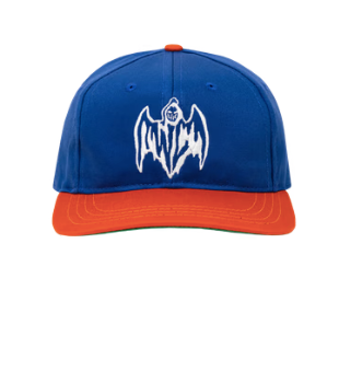 Bat Reaper Hat - Blue/Orange