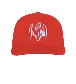 Bat Reaper Hat - White/Red