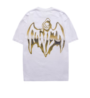 Bat Reaper T-Shirt - Gold/White
