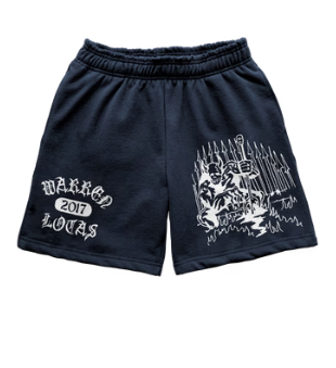 Demon Guard Sweatshorts - Navy