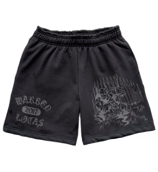 Demon Guard Sweatshorts - Black