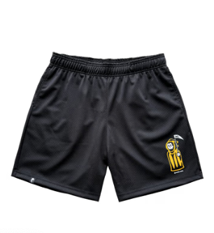 Baby Reaper Mesh Shorts - Black