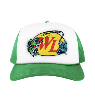 Reelin' Reaper Foam Trucker Hat - Kelly