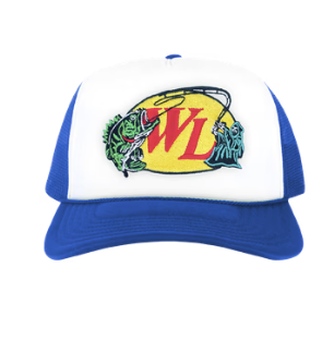 Reelin' Reaper Foam Trucker Hat - Royal