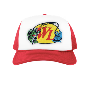 Reelin' Reaper Foam Trucker Hat - Red