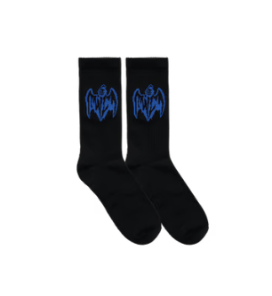 Bat Reaper Socks - Blue/Black