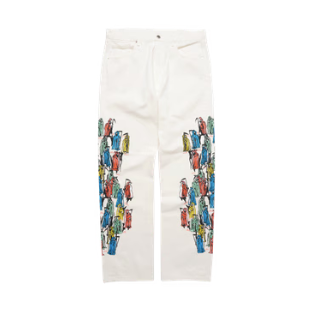Crayon Reapers Denim Pants - Off White