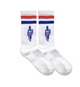 Dagger Collegiate Socks - White