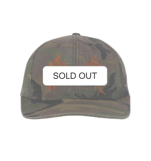 Twin Reapers Distressed Ripstop Camo Hat