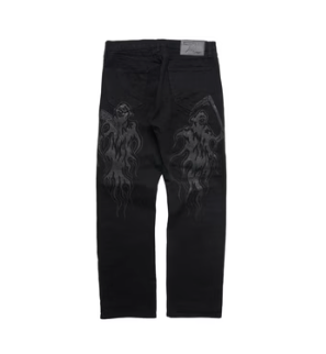 Reaper Denim Pants - Black