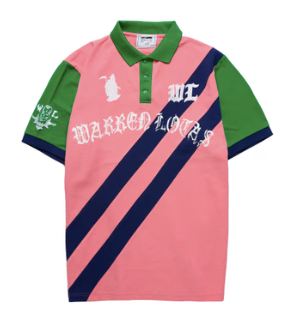 Reaper Academy Polo - Pink/Navy/Green