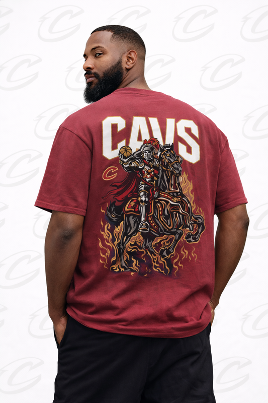 The Cavalier T-Shirt - Faded Wine