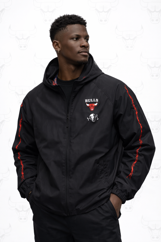 Bulls Barbed Wire Nylon Jacket