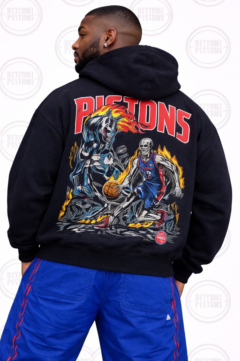 Detroit Horsepower Hoodie - Black